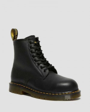 Dr Martens 1460 Slip Resistant Steel Tå Boots Støvler Dame Svarte | TNRPU0912