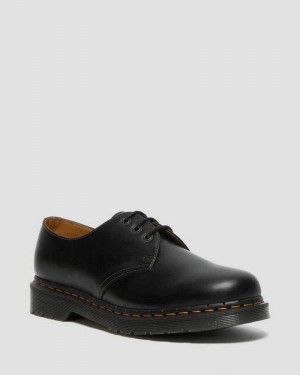 Dr Martens 1461 Abruzzo Lær Oxford Shoes Oxford Sko Herre Svarte Brune | PAOTM9458