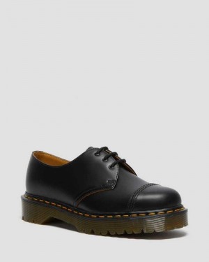 Dr Martens 1461 Bex Tå Cap Oxford Shoes Made In England Dame Svarte | AITKG7180