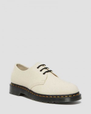 Dr Martens 1461 Canvas Oxford Shoes Fritidsstøvler Dame Brune | OIXJF1520