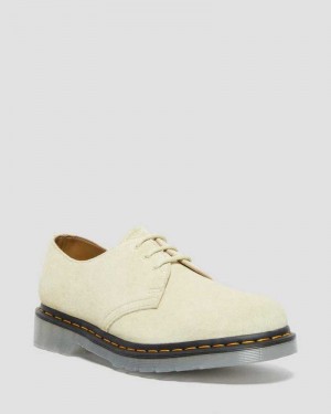 Dr Martens 1461 Iced Semsket Skinn Oxford Shoes Oxford Sko Dame Pisket Krem | ISUYF3029