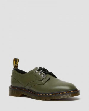 Dr Martens 1461 Verso Smooth Lær Oxford Shoes Loafers Herre Grønn | BMZKI6914