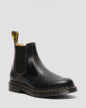 Dr Martens 2976 Abruzzo Lær Chelsea Boots Chelsea Støvler Herre Svarte Brune | MFDAK5138