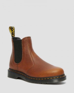 Dr Martens 2976 Ambassador Lær Chelsea Boots Chelsea Støvler Dame Cashew Ambassador | GDXQK5267