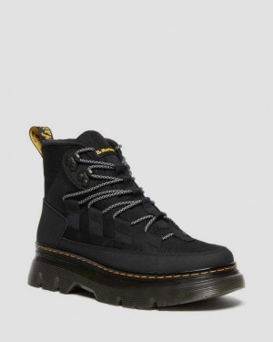 Dr Martens Boury Lær Vanlige Boots Fritidsstøvler Dame Svarte | IDFGE3907