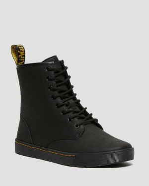 Dr Martens Cairo Lær Vanlige Shoes Støvletter Herre Svarte | XMNYV4812