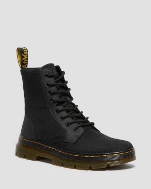 Dr Martens Combs Poly Vanlige Boots Støvletter Herre Svarte | ALTKH0874