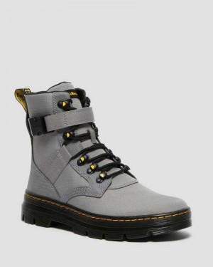 Dr Martens Combs Tech II Poly Vanlige Boots Fritidsstøvler Herre Grå | FPJAH2491