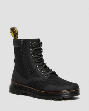 Dr Martens Combs Zip Vanlige Boots Fritidsstøvler Dame Svarte | NEJGY4621