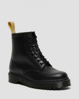 Dr Martens Veganske 1460 Bex Mono Blonder Up Boots Støvletter Herre Svarte | XJARE5169