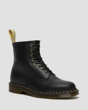 Dr Martens Veganske 1460 Felix Blonder Up Boots Støvler Herre Svarte | SEJKG7296