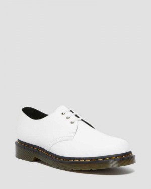 Dr Martens Veganske 1461 Kemble Oxford Shoes Oxford Sko Herre Hvite | BETRV8179