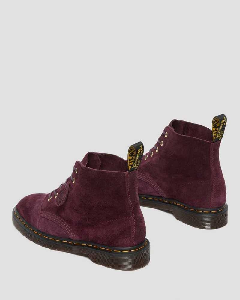 Dr Martens 101 Semsket Skinn Ankle Boots Støvletter Dame Lilla | DXKBC9728