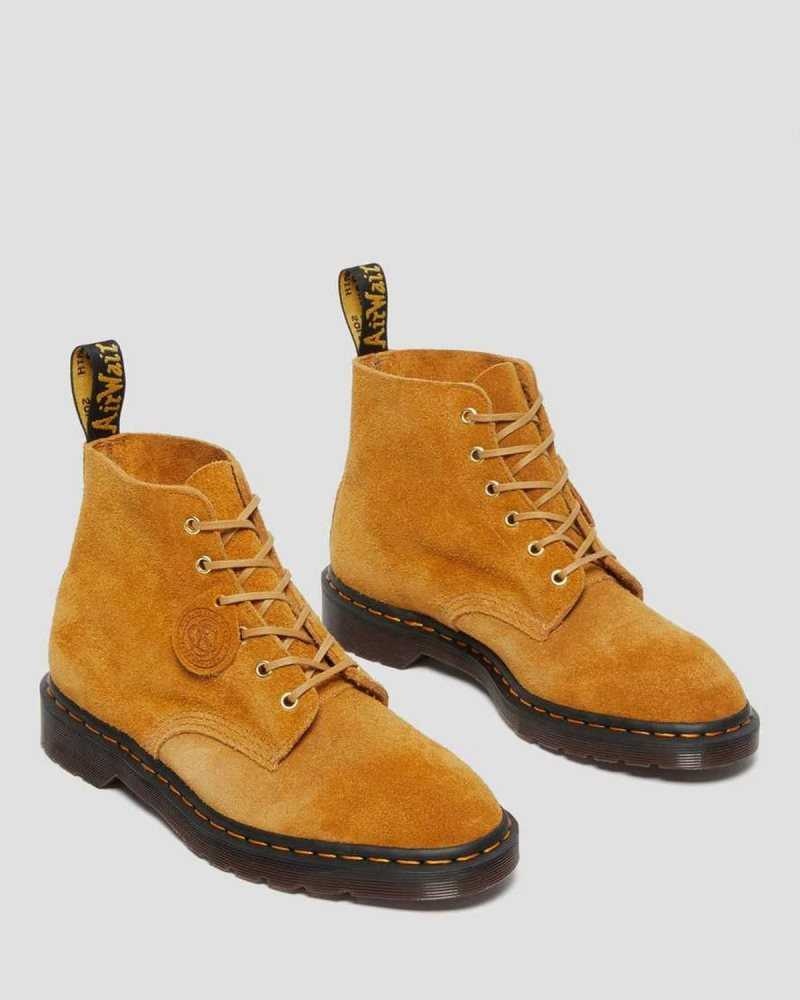 Dr Martens 101 Semsket Skinn Ankle Boots Støvletter Herre Brune | SUEBR3864