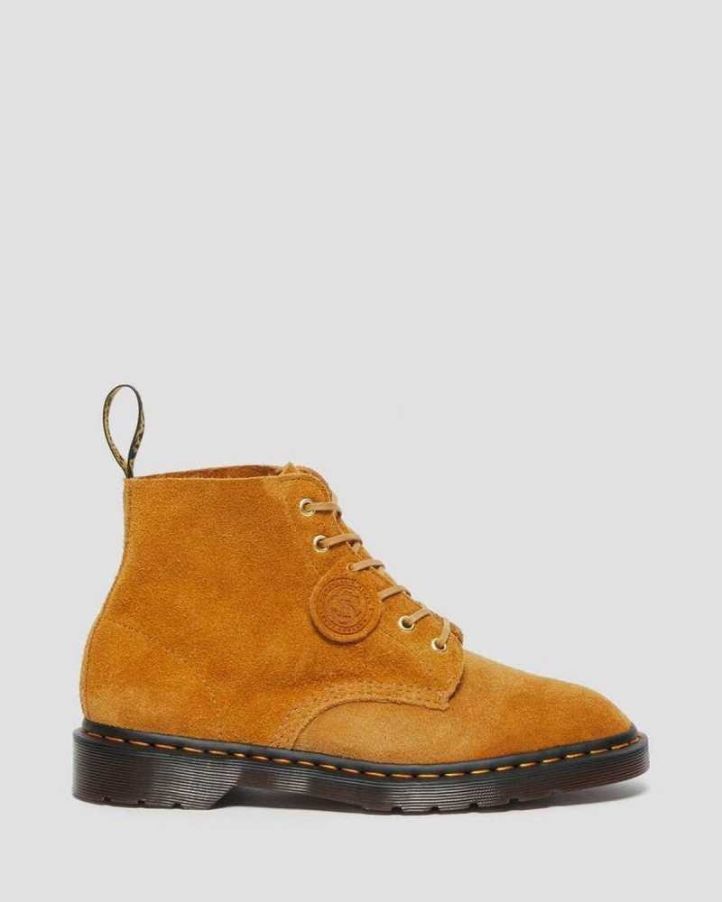 Dr Martens 101 Semsket Skinn Ankle Boots Støvletter Herre Brune | SUEBR3864