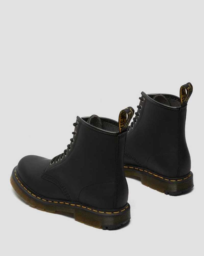 Dr Martens 1460 DM's Wintergrip Blonder Up Boots Støvler Dame Svarte | GIRJV0358