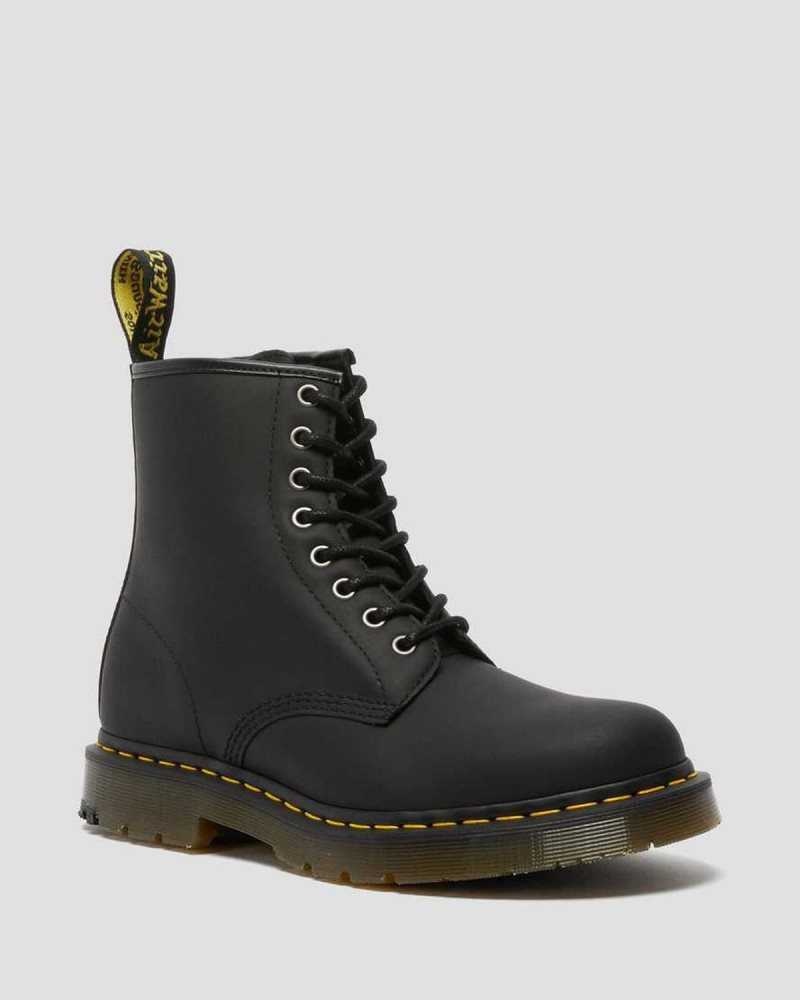 Dr Martens 1460 DM\'s Wintergrip Blonder Up Boots Støvler Dame Svarte | GIRJV0358