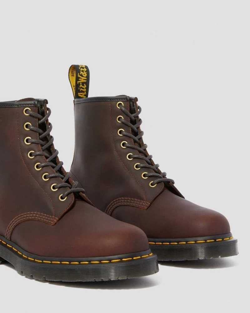 Dr Martens 1460 DM's Wintergrip Blonder Up Boots Vinterstøvler Herre Cocoa Snowplow | FVRUW7064