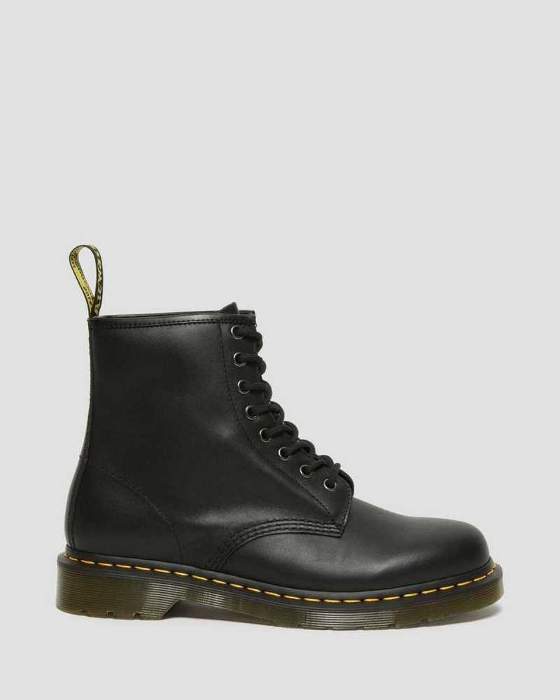 Dr Martens 1460 Nappa Lær Blonder Up Boots Støvletter Herre Svarte | GBQHU0851