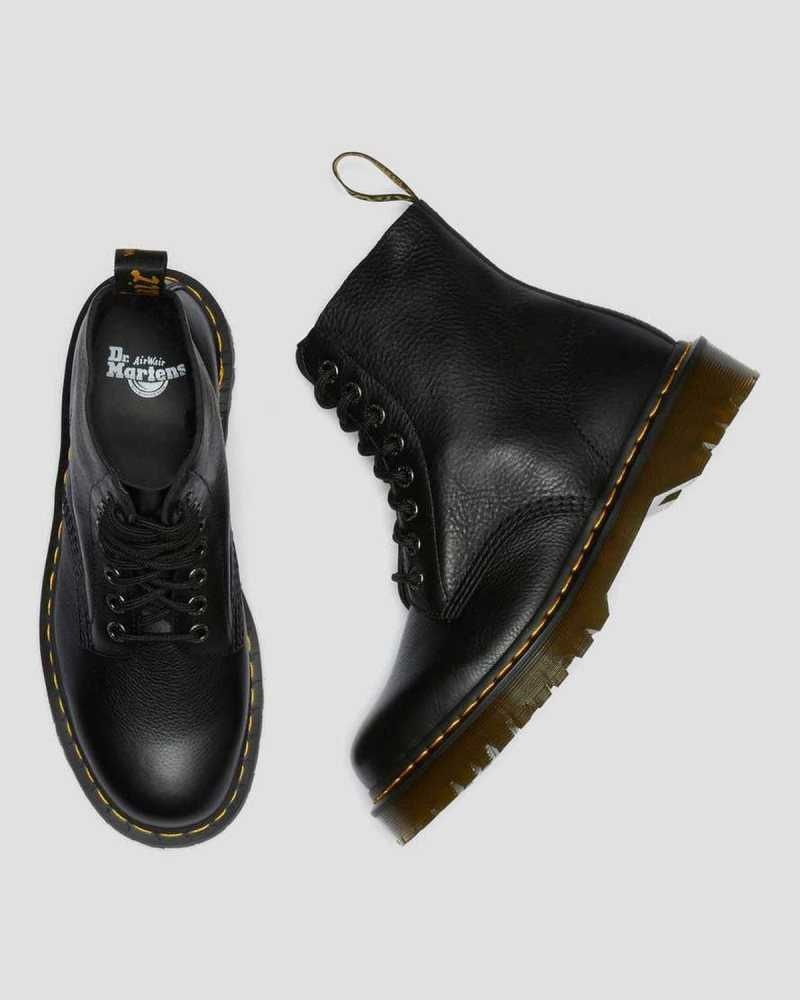 Dr Martens 1460 Pascal Bex Pisa Lær Blonder Up Boots Støvletter Dame Svarte | FYWPR9657