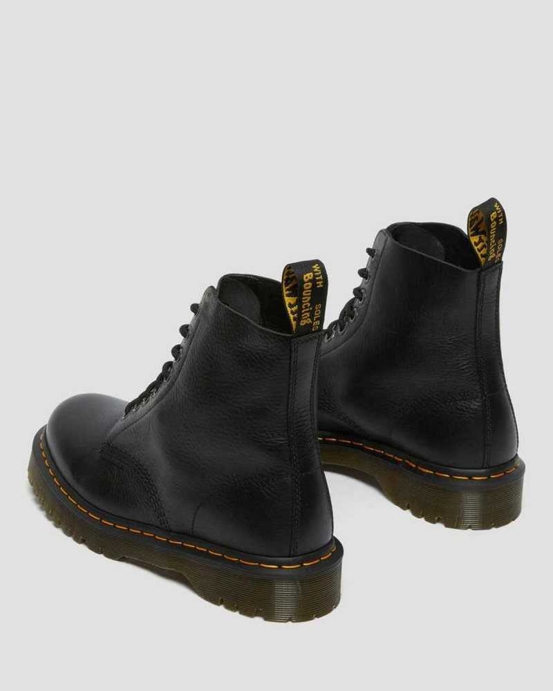 Dr Martens 1460 Pascal Bex Pisa Lær Blonder Up Boots Støvletter Herre Svarte | TXYVN7935