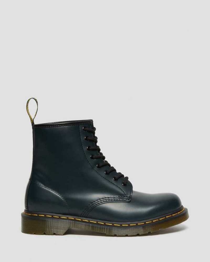 Dr Martens 1460 Smooth Lær Blonder Up Boots Støvler Herre Marineblå | RYZVT8041