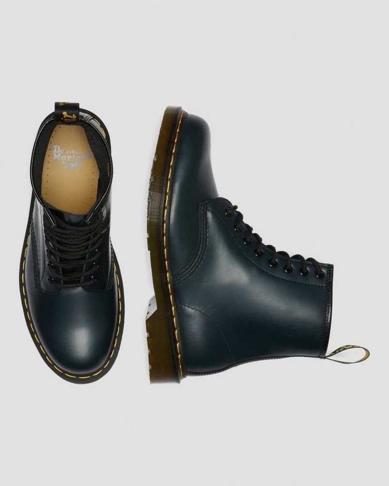 Dr Martens 1460 Smooth Lær Blonder Up Boots Støvler Herre Marineblå | RYZVT8041