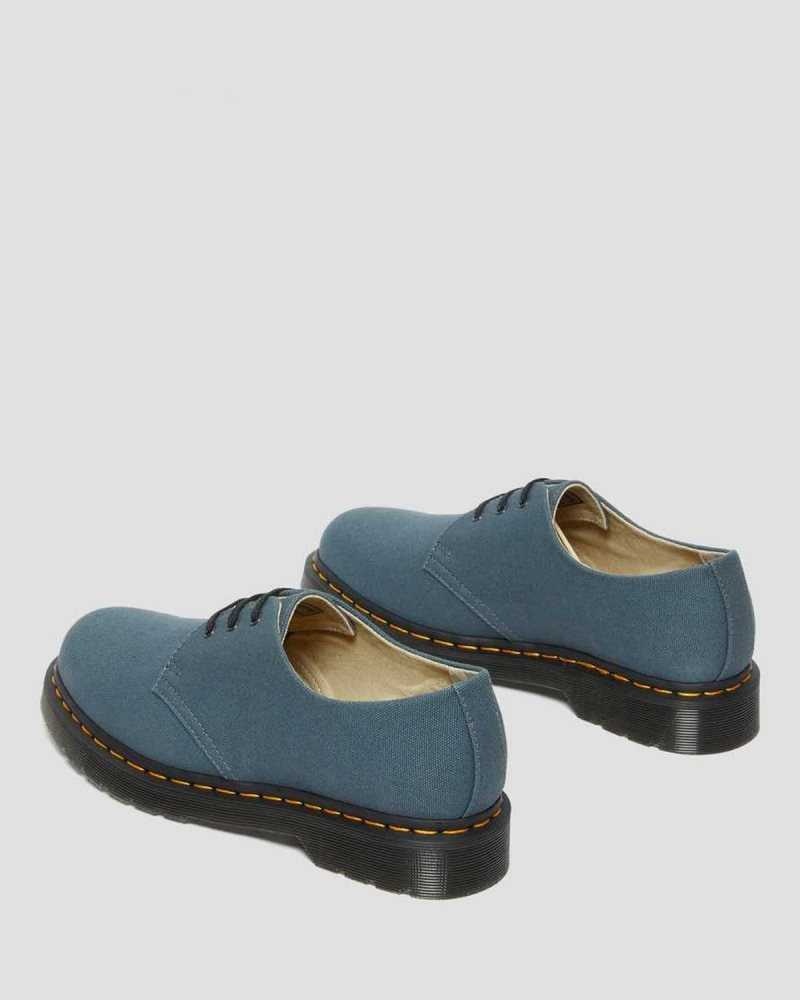 Dr Martens 1461 Canvas Oxford Shoes Fritidsstøvler Herre Grå | EPKHM4172