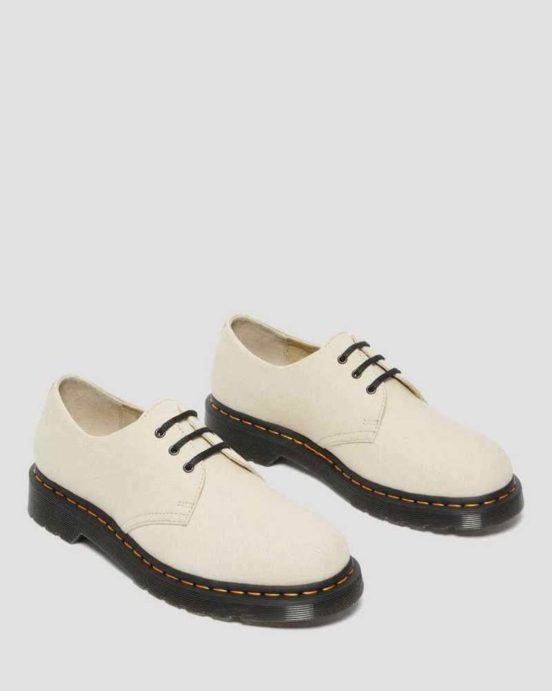 Dr Martens 1461 Canvas Oxford Shoes Fritidsstøvler Herre Brune | BASWK1082