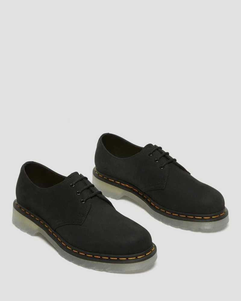 Dr Martens 1461 Iced II Buttersoft Lær Oxford Shoes Originals Sko Dame Svarte | UTLZD0823