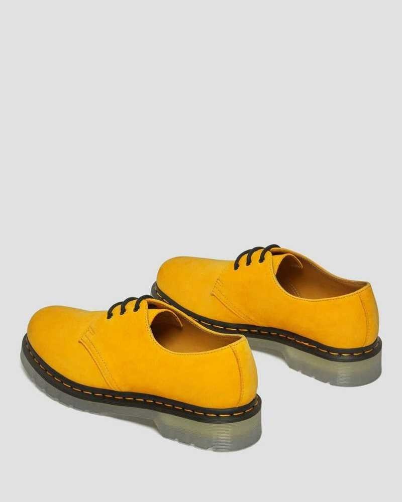 Dr Martens 1461 Iced II Buttersoft Lær Oxford Shoes Oxford Sko Dame Gul | TIAPO7593