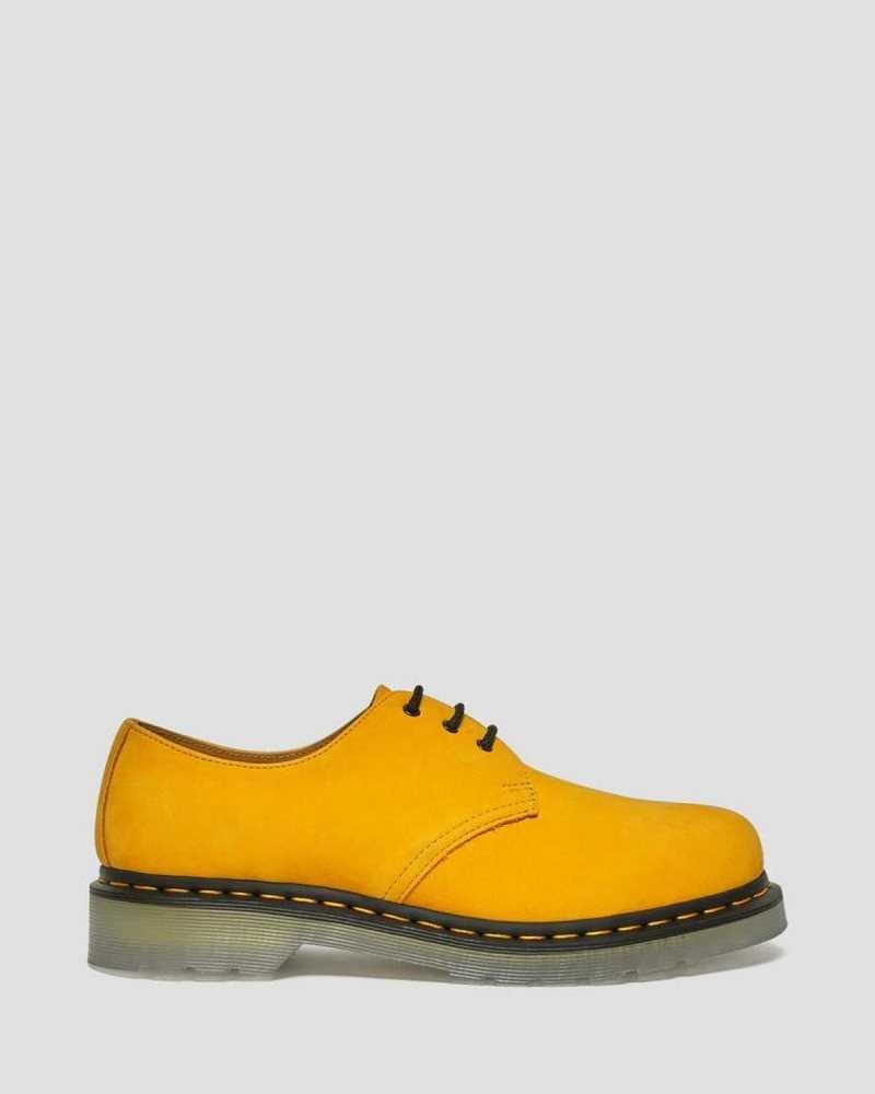 Dr Martens 1461 Iced II Buttersoft Lær Oxford Shoes Oxford Sko Dame Gul | TIAPO7593