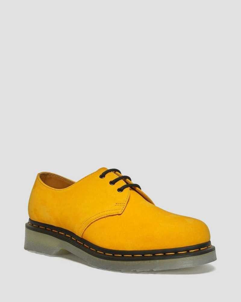 Dr Martens 1461 Iced II Buttersoft Lær Oxford Shoes Oxford Sko Dame Gul | TIAPO7593