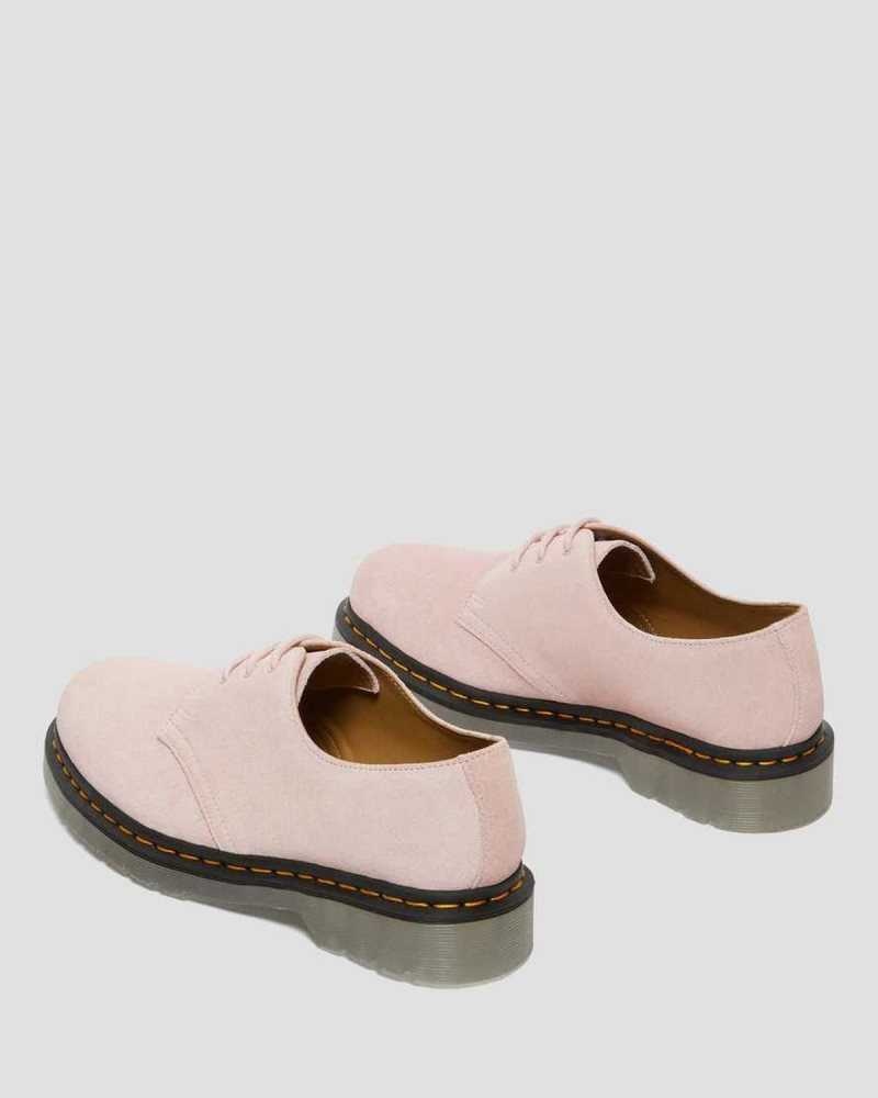 Dr Martens 1461 Iced Semsket Skinn Oxford Shoes Oxford Sko Herre Rosa | RLKUG3107