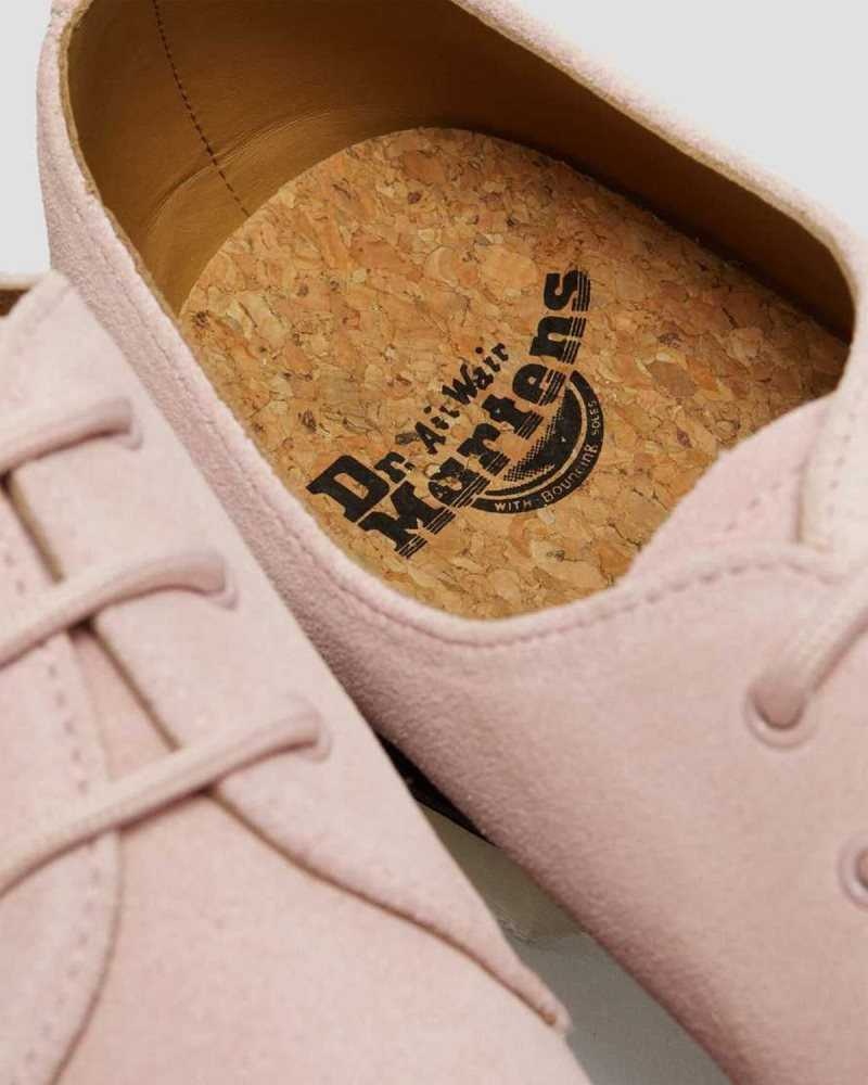 Dr Martens 1461 Iced Semsket Skinn Oxford Shoes Oxford Sko Herre Rosa | RLKUG3107