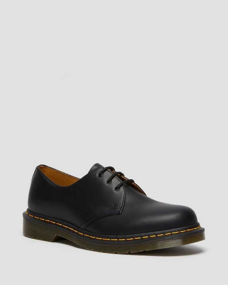 Dr Martens 1461 Smooth Lær Oxford Shoes Originals Sko Herre Svarte | LUZFQ6579