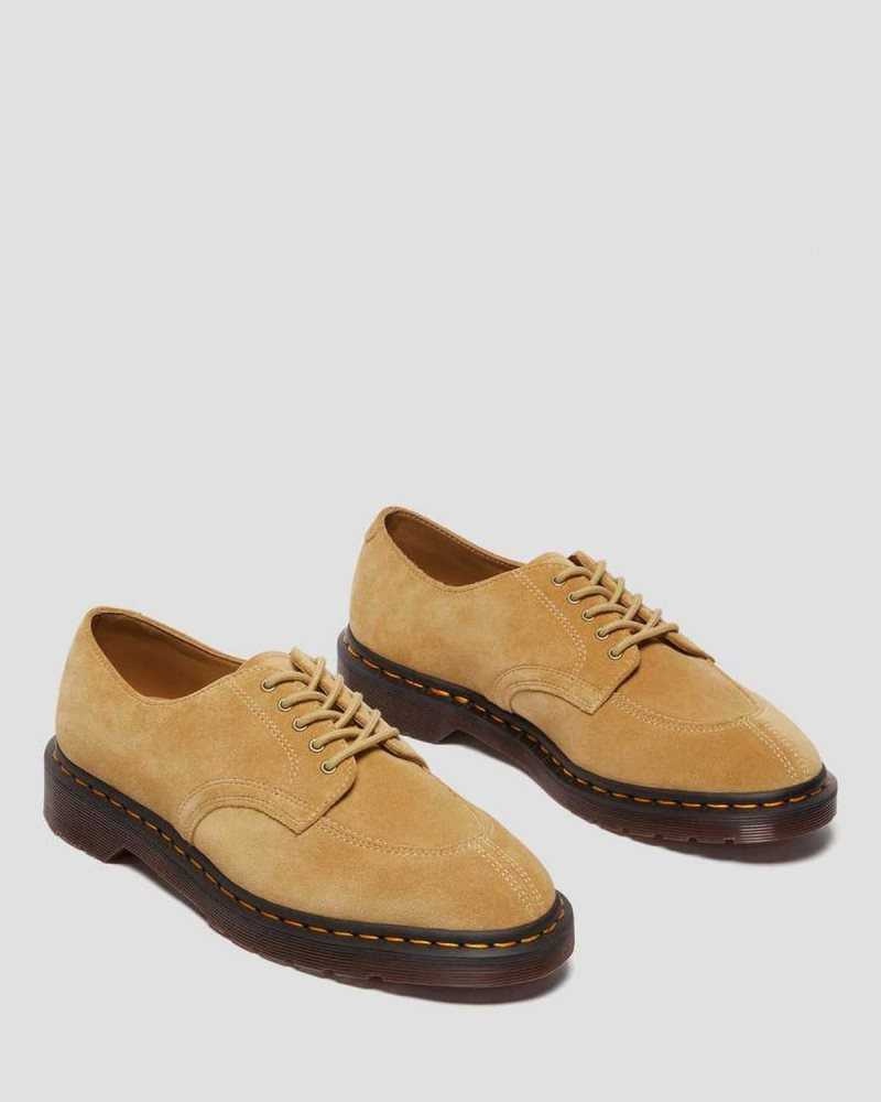 Dr Martens 2046 Semsket Skinn Oxford Shoes Oxford Sko Herre Brune | CIZWQ6387