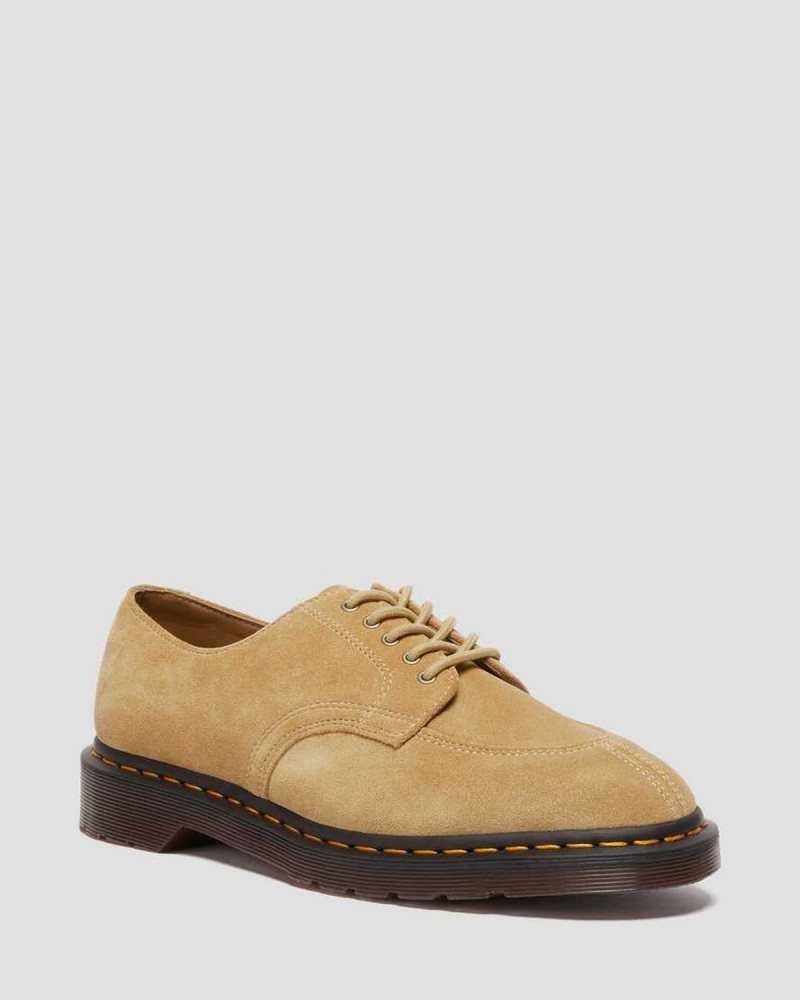 Dr Martens 2046 Semsket Skinn Oxford Shoes Oxford Sko Herre Brune | CIZWQ6387