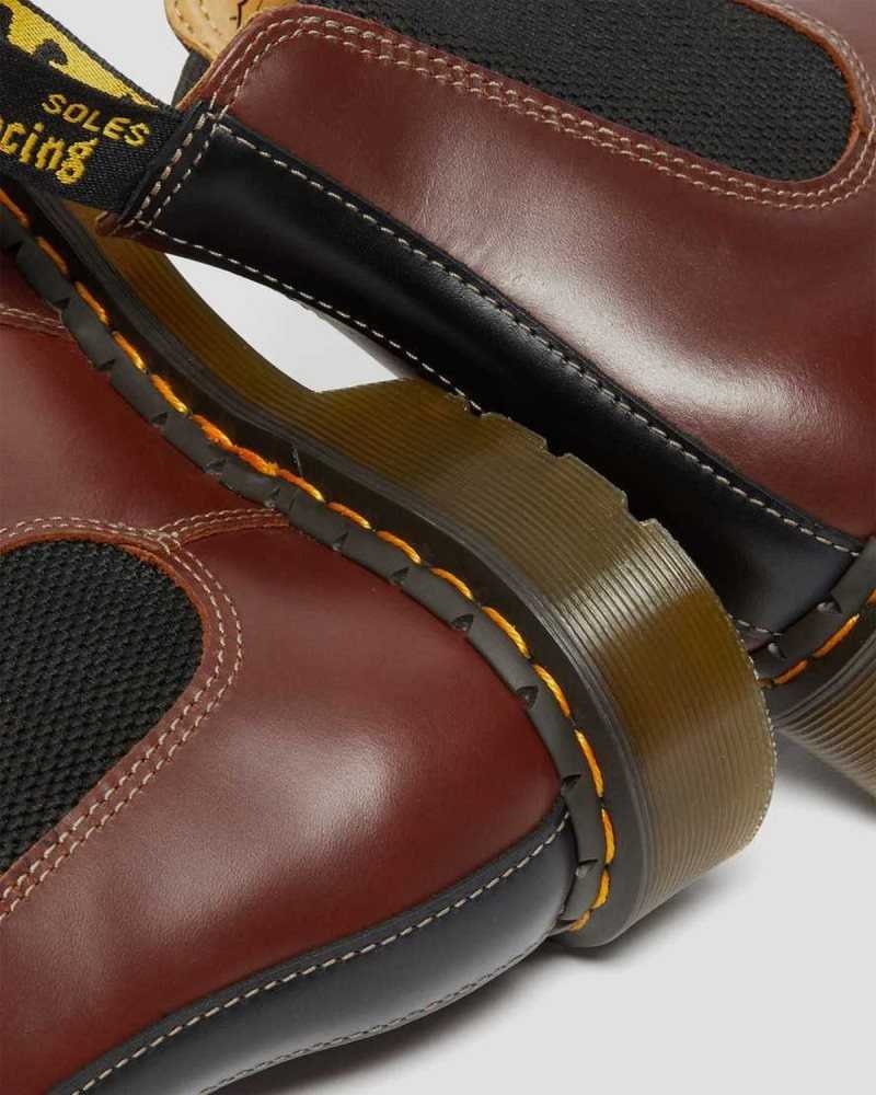 Dr Martens 2976 Abruzzo Lær Chelsea Boots Chelsea Støvler Herre Brune Svarte | DPJHF2159