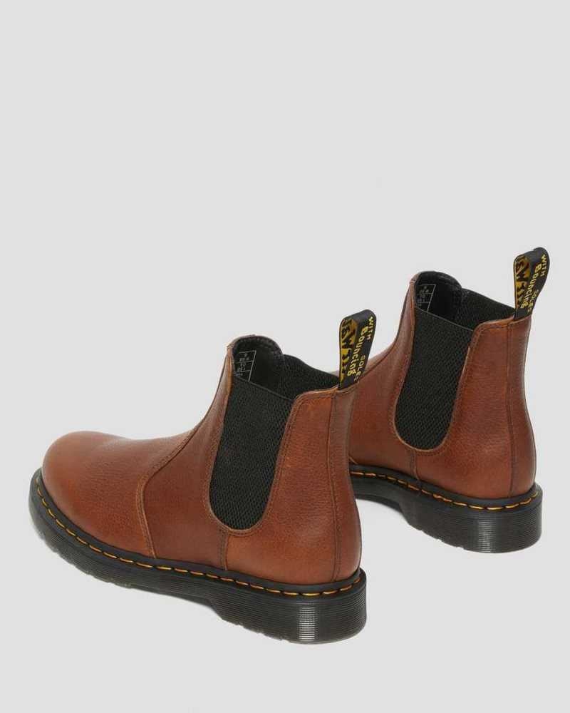 Dr Martens 2976 Ambassador Lær Chelsea Boots Chelsea Støvler Dame Cashew Ambassador | GDXQK5267