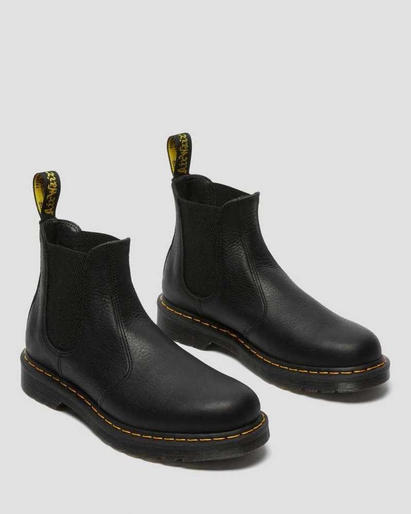 Dr Martens 2976 Ambassador Lær Chelsea Boots Chelsea Støvler Herre Svarte | FCPJV6219