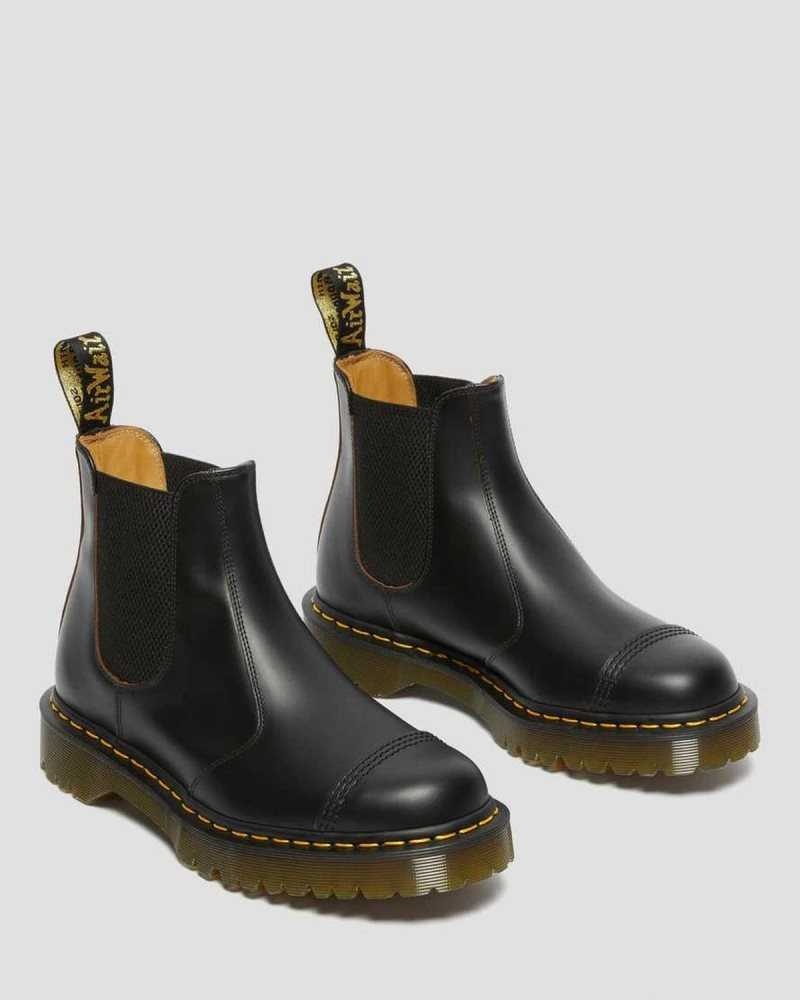 Dr Martens 2976 Bex Tå Cap Chelsea Boots Chelsea Støvler Herre Svarte | FGXKO8352