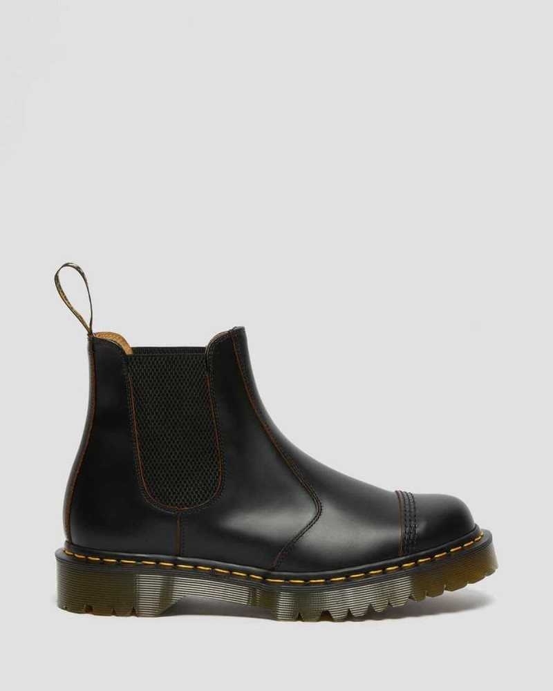 Dr Martens 2976 Bex Tå Cap Chelsea Boots Chelsea Støvler Herre Svarte | FGXKO8352