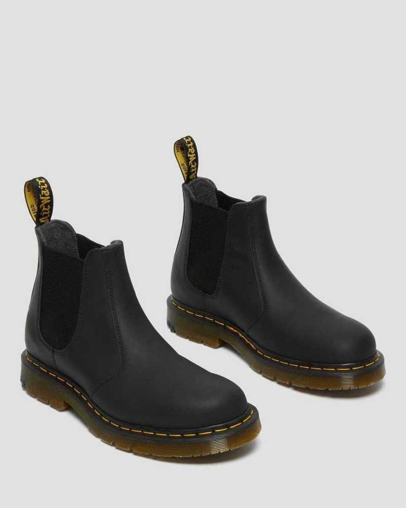 Dr Martens 2976 DM's Wintergrip Chelsea Boots Støvler Herre Svarte | CAQBF6815