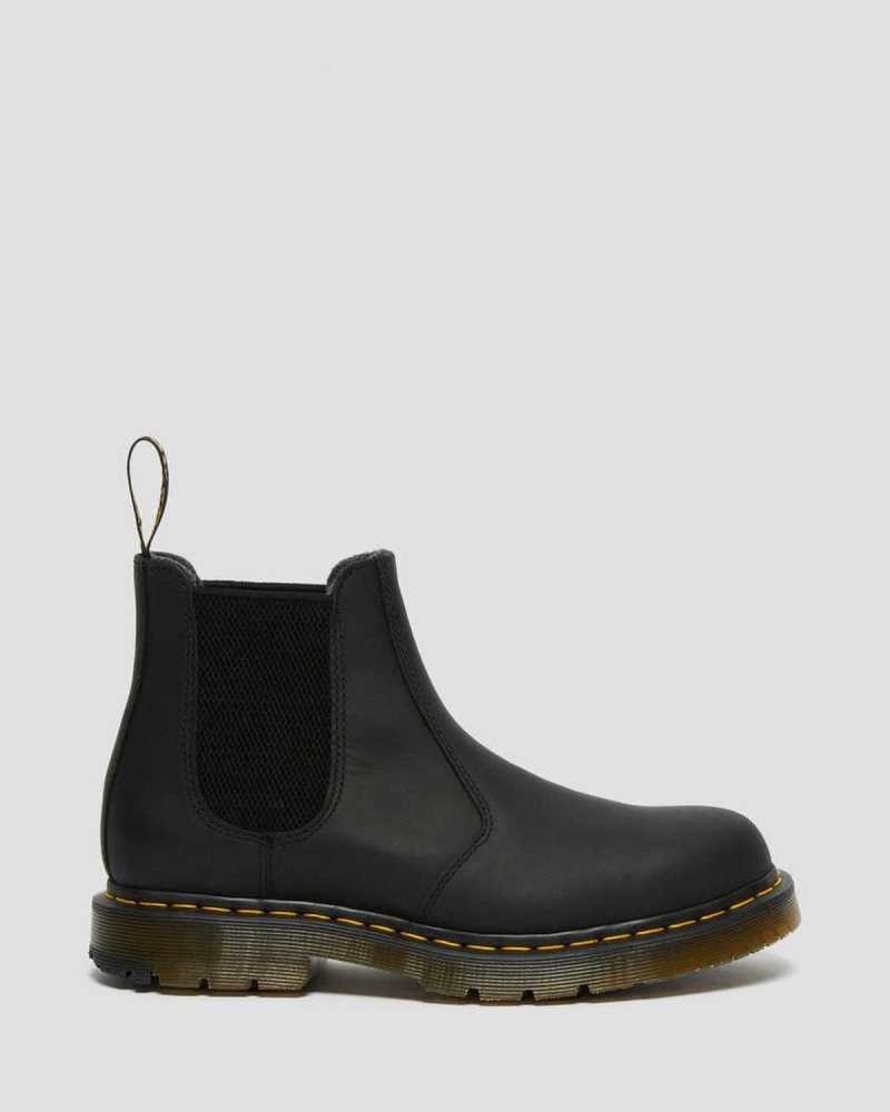 Dr Martens 2976 DM's Wintergrip Chelsea Boots Støvler Herre Svarte | CAQBF6815