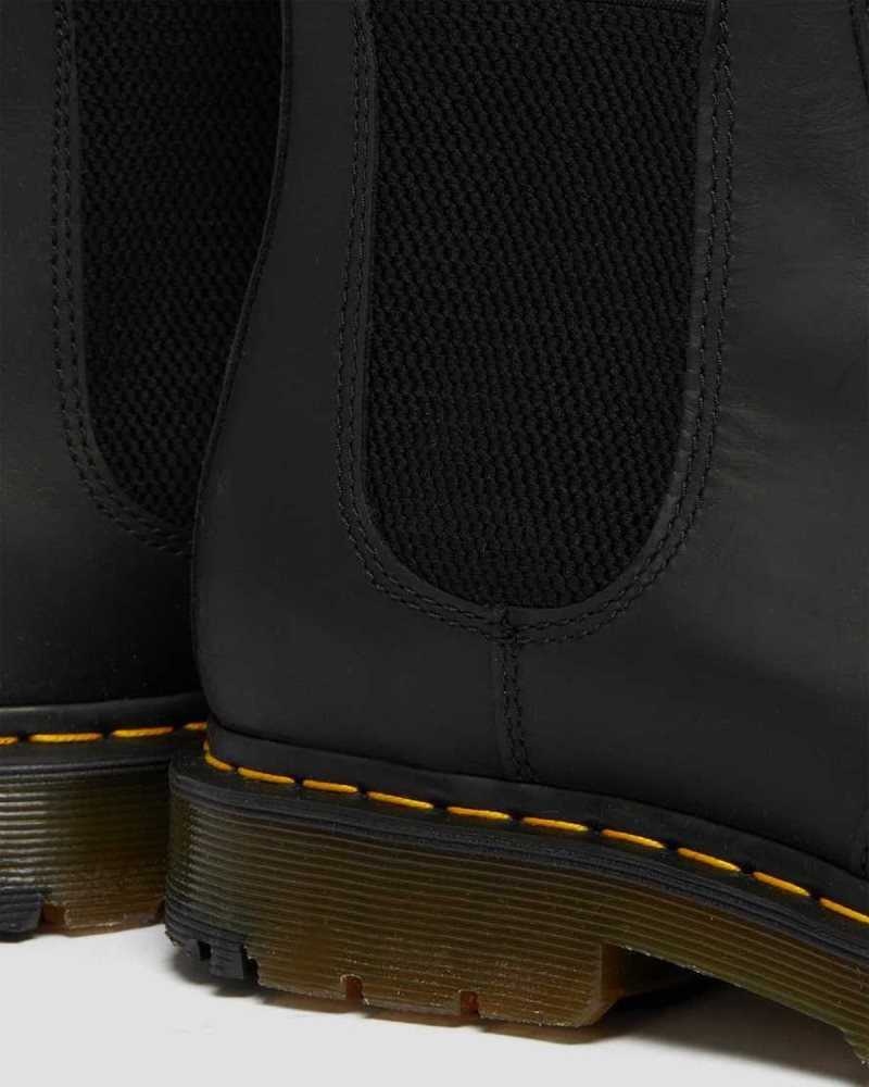 Dr Martens 2976 DM's Wintergrip Chelsea Boots Støvler Herre Svarte | CAQBF6815