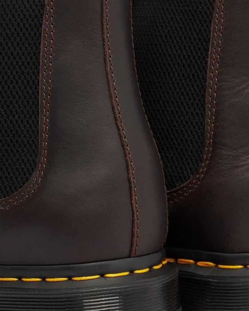 Dr Martens 2976 DM's Wintergrip Chelsea Boots Chelsea Støvler Dame Cocoa Snowplow | NZFXE5781