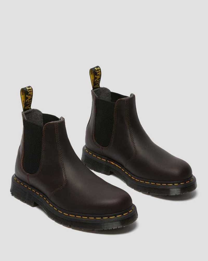 Dr Martens 2976 DM's Wintergrip Chelsea Boots Chelsea Støvler Dame Cocoa Snowplow | NZFXE5781