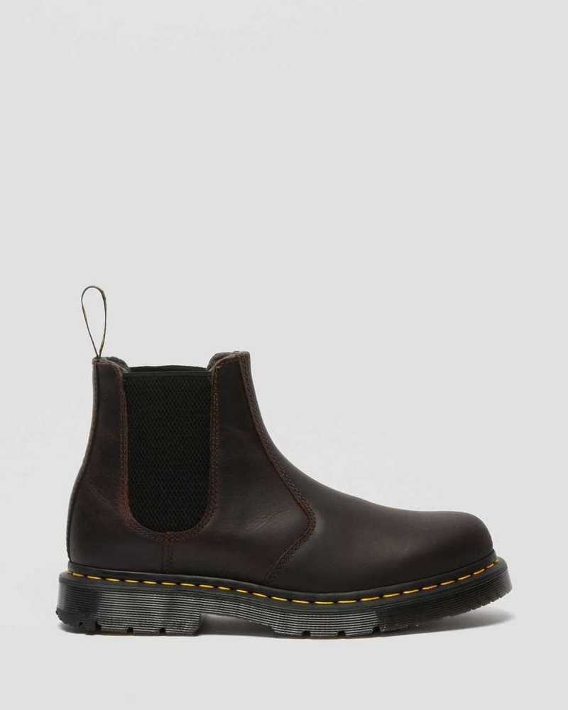 Dr Martens 2976 DM's Wintergrip Chelsea Boots Chelsea Støvler Dame Cocoa Snowplow | NZFXE5781