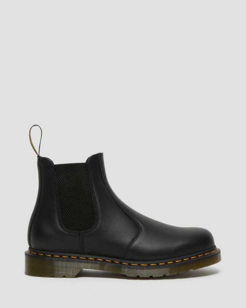 Dr Martens 2976 Nappa Lær Chelsea Boots Chelsea Støvler Dame Svarte | FJNSZ3924